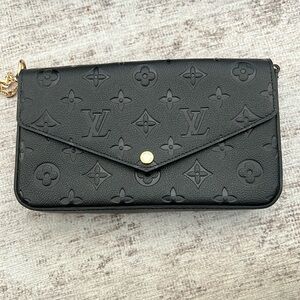 Black and Gold Inspired Crossbody Bag